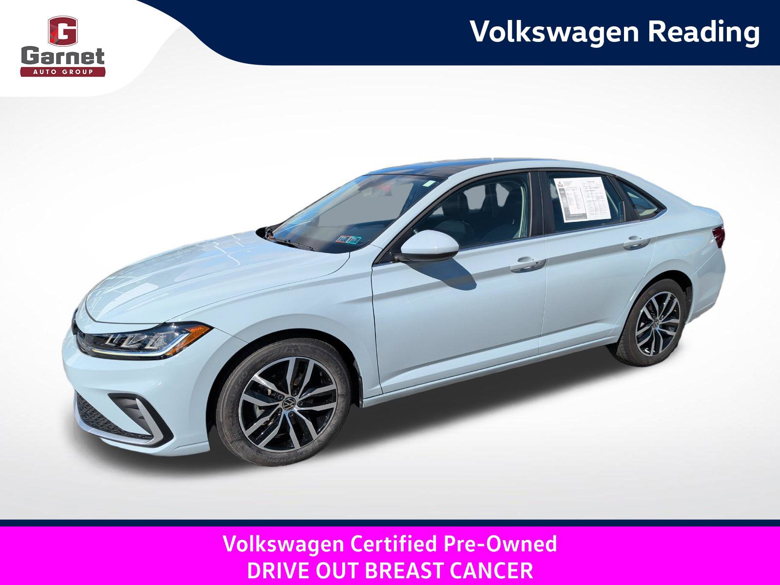 Certified 2025 Volkswagen Jetta SE w/ Sunroof Package