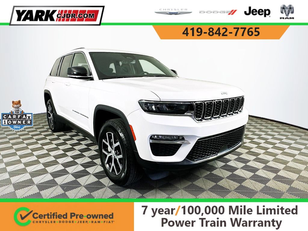 Certified 2025 Jeep Grand Cherokee Limited AWD/4WD image 1
