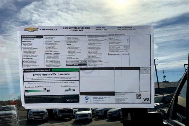 New 2025 Chevrolet Silverado 2500 Custom w/ Custom Value Package image 8