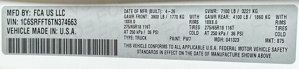 New 2026 RAM 1500 Big Horn AWD/4WD image 47