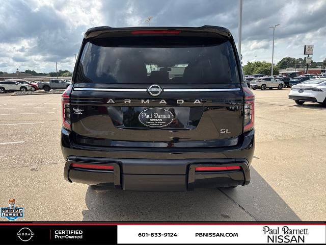 Certified 2025 Nissan Armada SL w/ Captain's Chari Seat Package RWD image 16