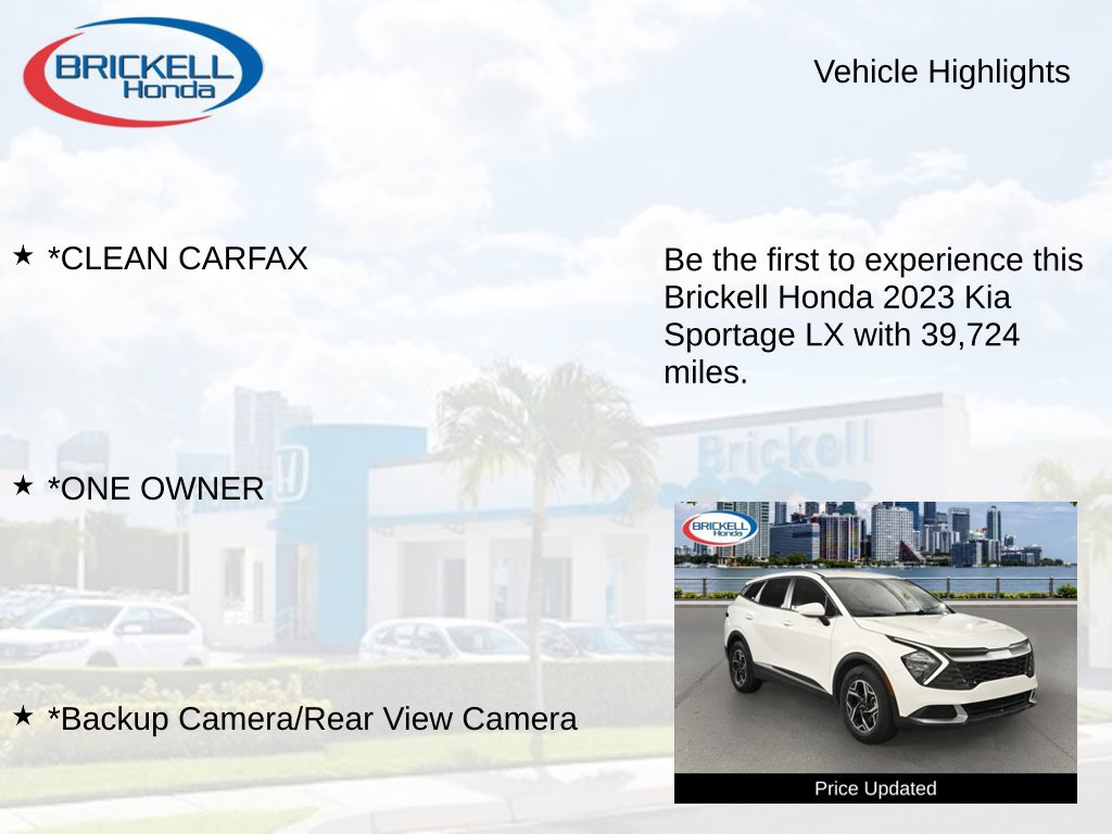 Used 2023 Kia Sportage LX FWD image 8
