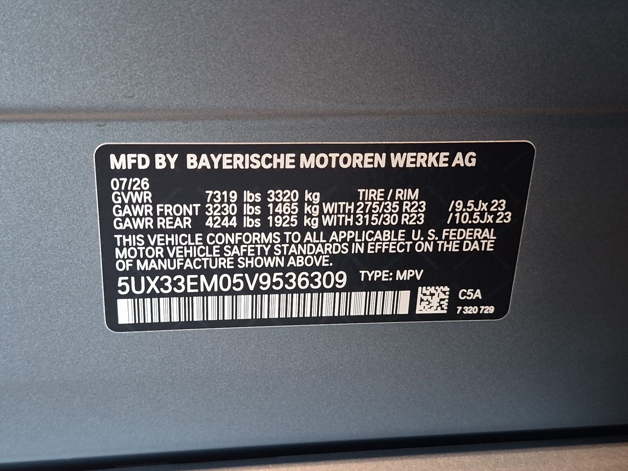 New 2027 BMW X7 M60i AWD/4WD image 36