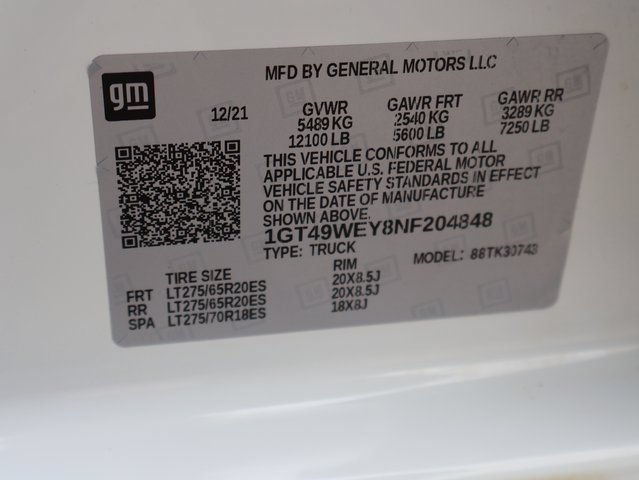 Certified 2022 GMC Sierra 3500 Denali AWD/4WD image 48