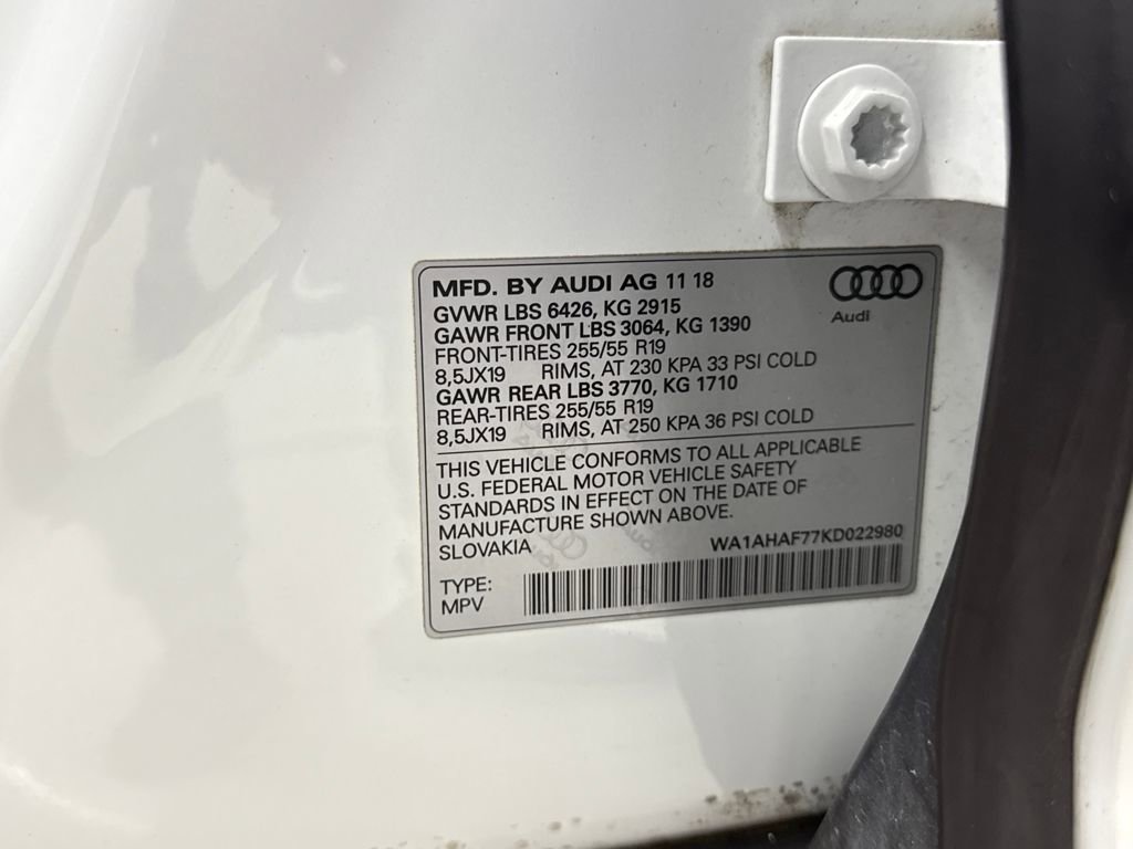 Used 2019 Audi Q7 2.0T Premium w/ Convenience Package image 29