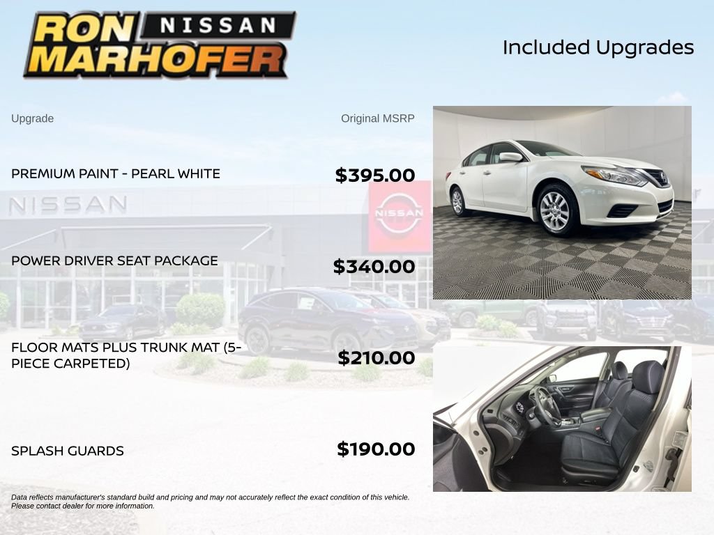 Used 2016 Nissan Altima 2.5 S w/ Power Driver Seat Package FWD image 6