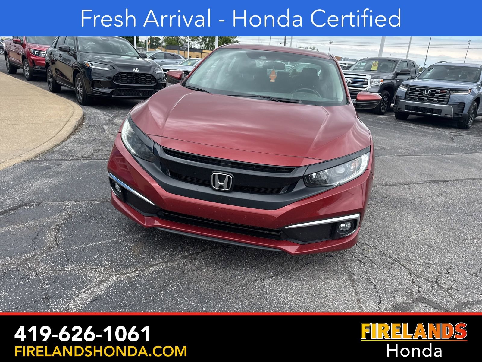 Used 2019 Honda Civic EX image 2