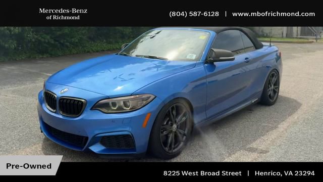 Used 2017 BMW M240i Convertible w/ Driving Assistance Package RWD image 6