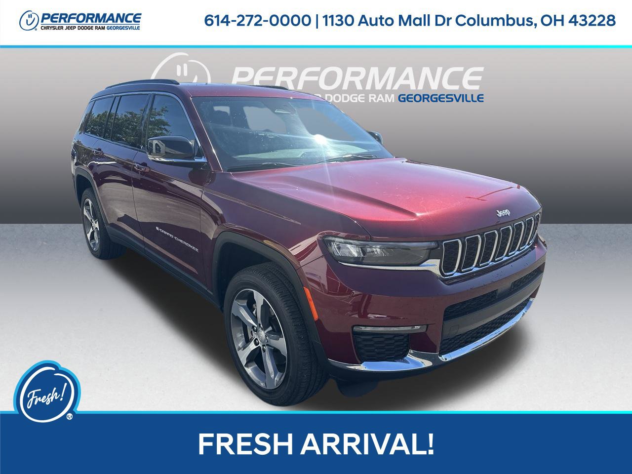 Certified 2025 Jeep Grand Cherokee L Limited w/ Trailer Tow Package