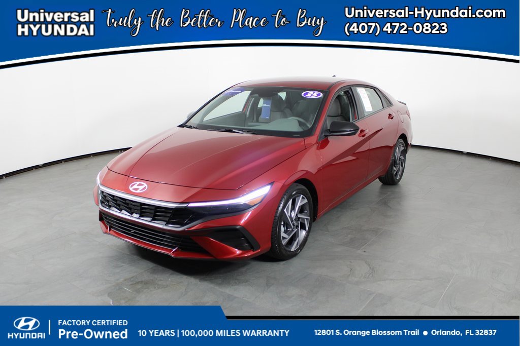 Certified 2025 Hyundai Elantra Sport