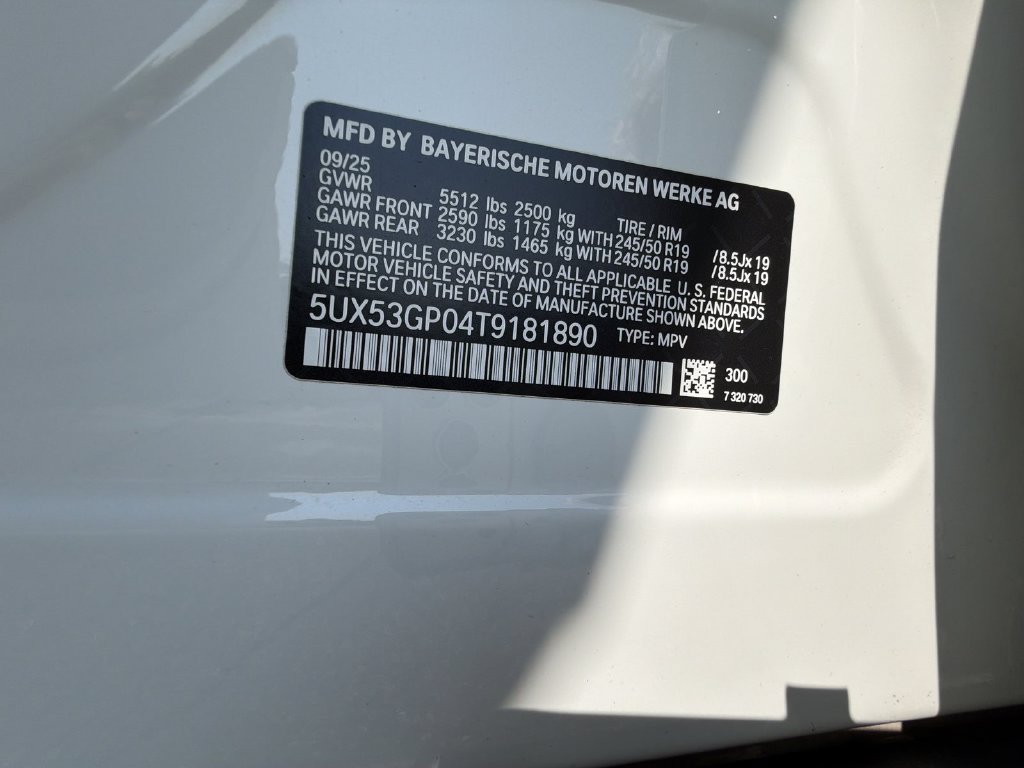 Used 2026 BMW X3 xDrive30i w/ Convenience Package AWD/4WD image 29