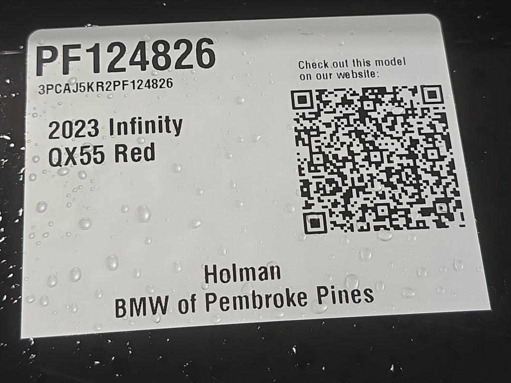Used 2023 INFINITI QX55 Essential AWD/4WD image 26