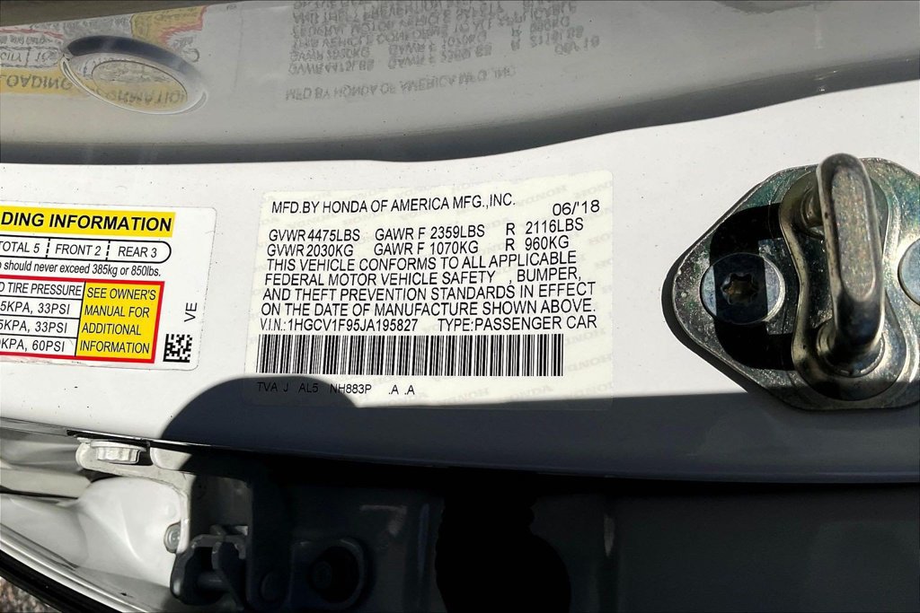 Used 2018 Honda Accord Touring image 22