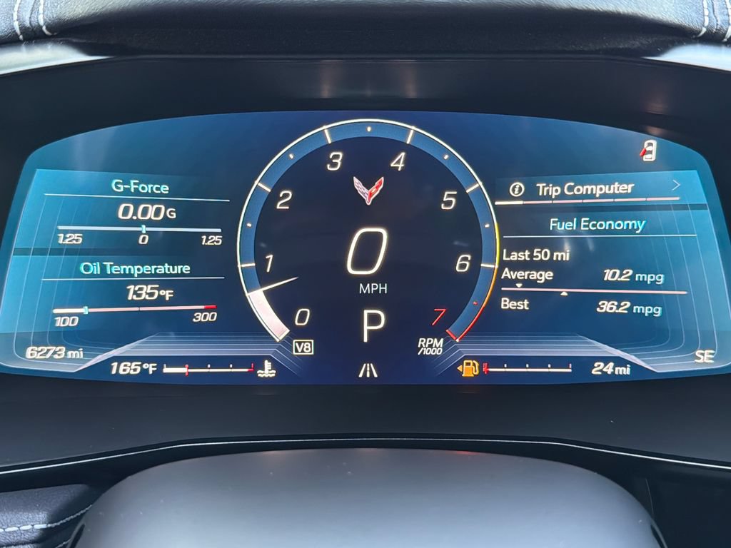 Used 2024 Chevrolet Corvette Stingray Preferred Cpe w/ Battery Protection Package RWD image 23