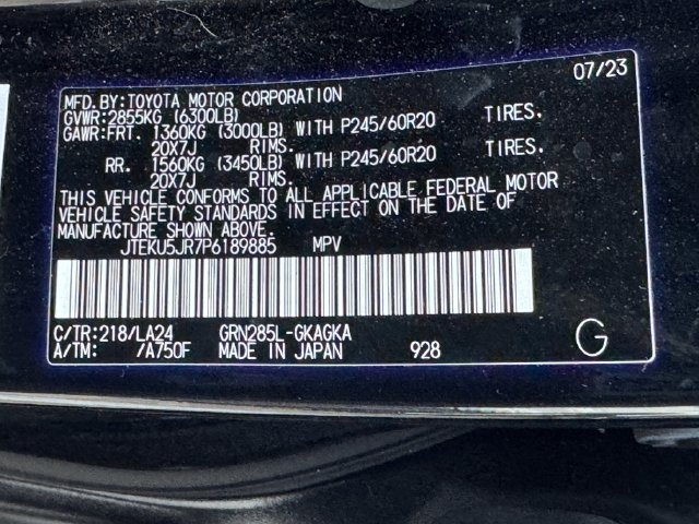 Used 2023 Toyota 4Runner Limited AWD/4WD image 29