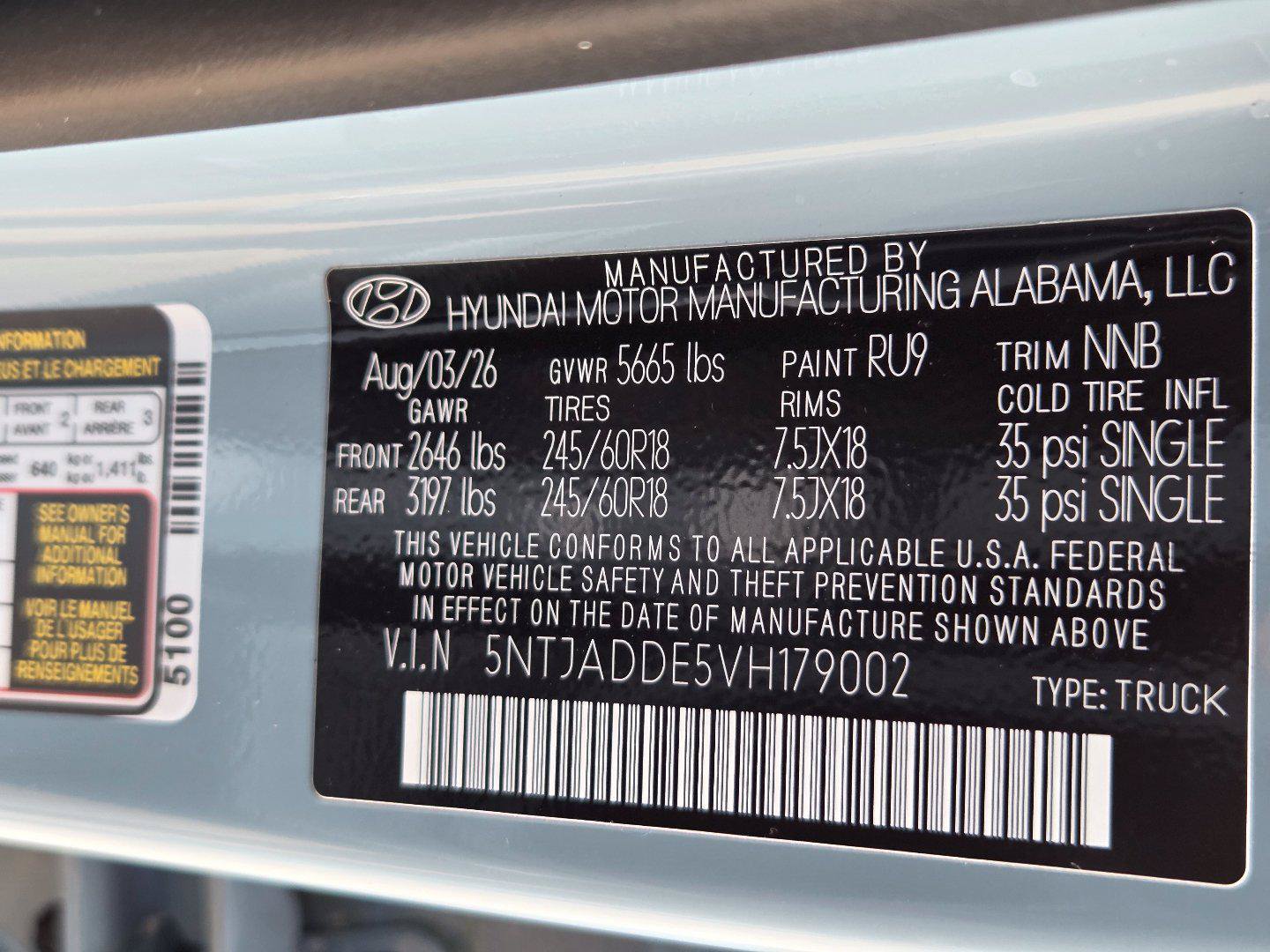 New 2027 Hyundai Santa Cruz SE AWD/4WD image 51