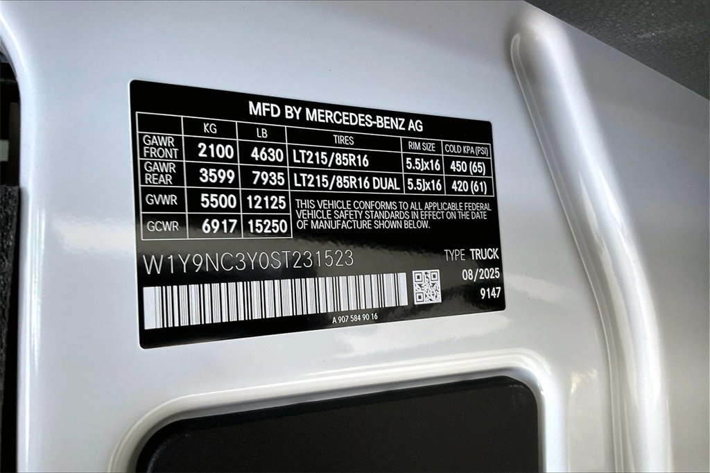 New 2025 Mercedes-Benz Sprinter 4500 image 12