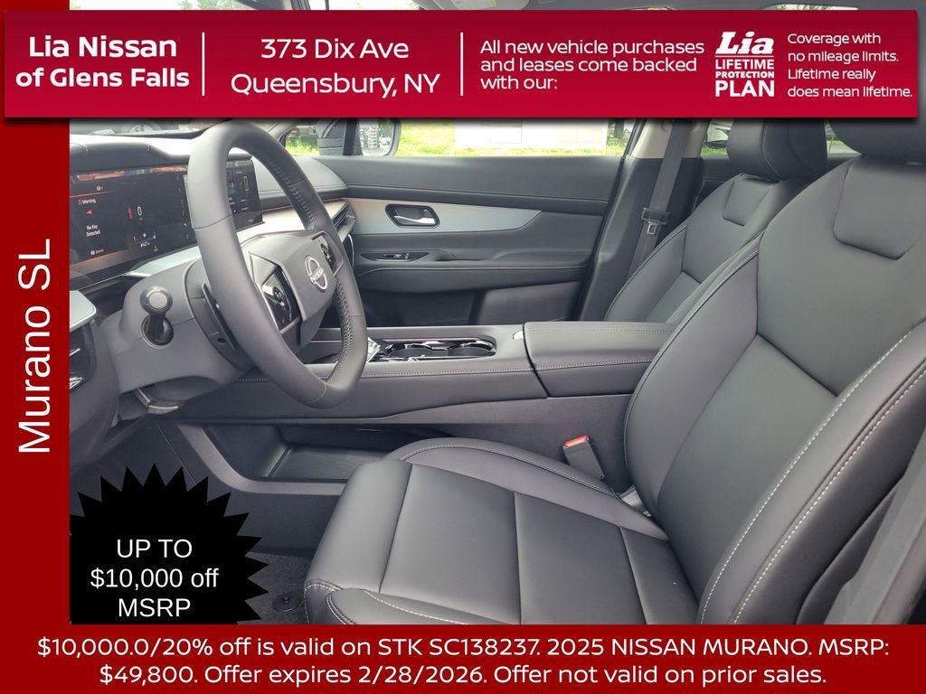 New 2025 Nissan Murano SL w/ Cargo Package image 14