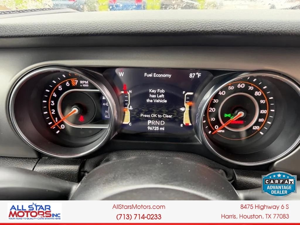 Used 2019 Jeep Wrangler Unlimited Sport S AWD/4WD image 22