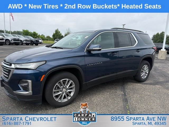 Used 2023 Chevrolet Traverse LT w/ Rear Camera Mirror Package AWD/4WD image 7