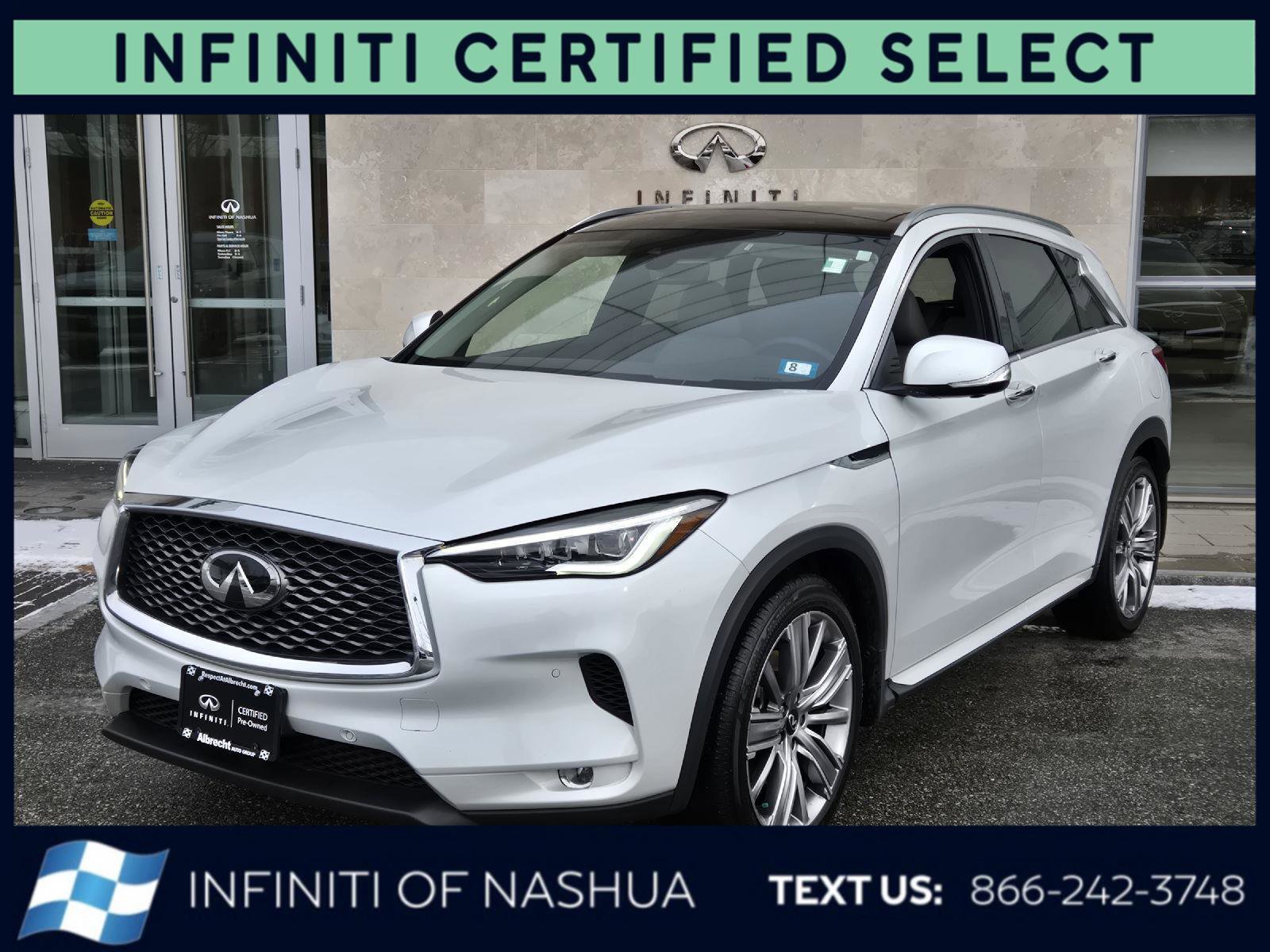 Certified 2023 INFINITI QX50 Sensory