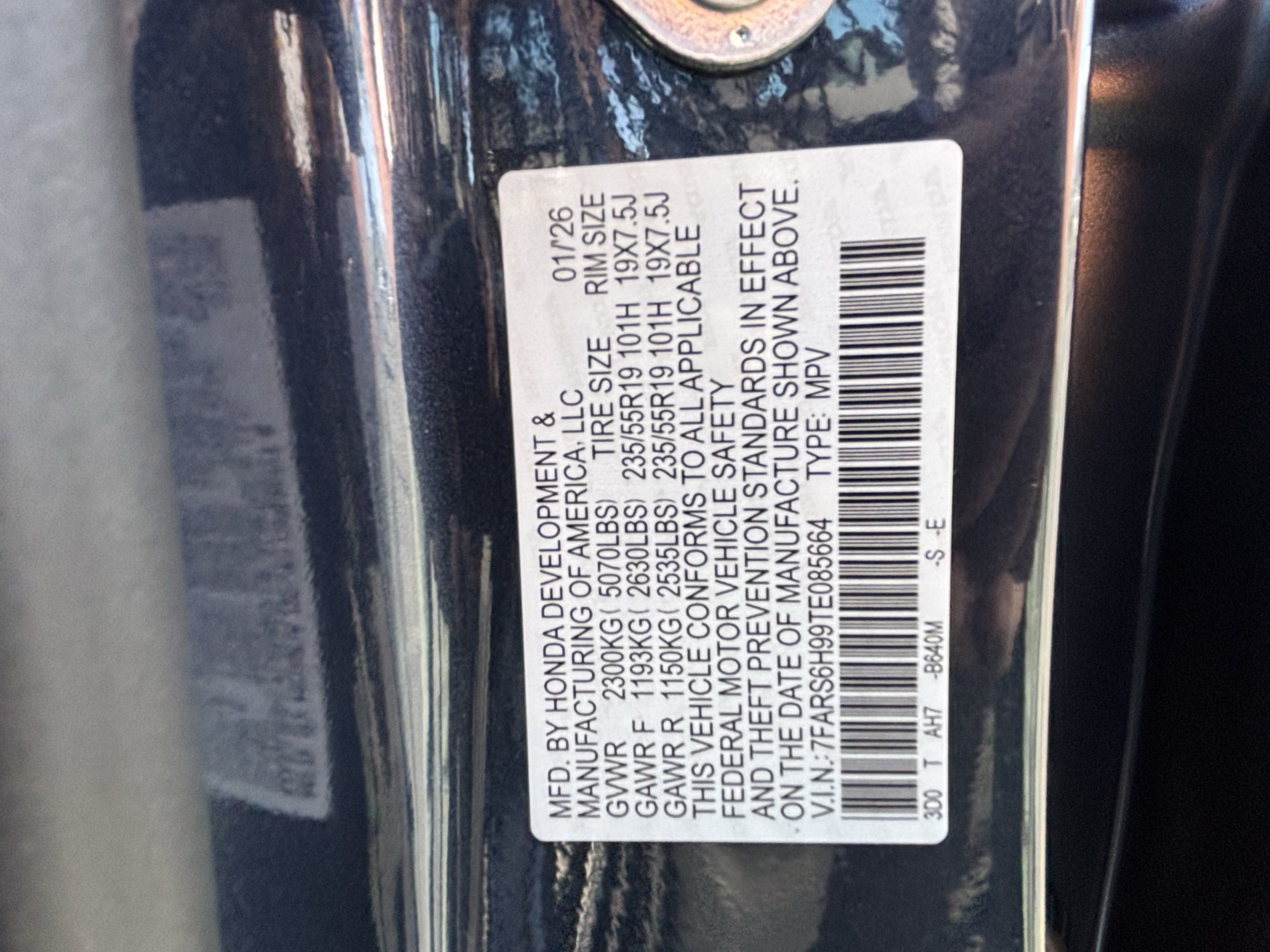 Certified 2026 Honda CR-V Sport Touring image 30