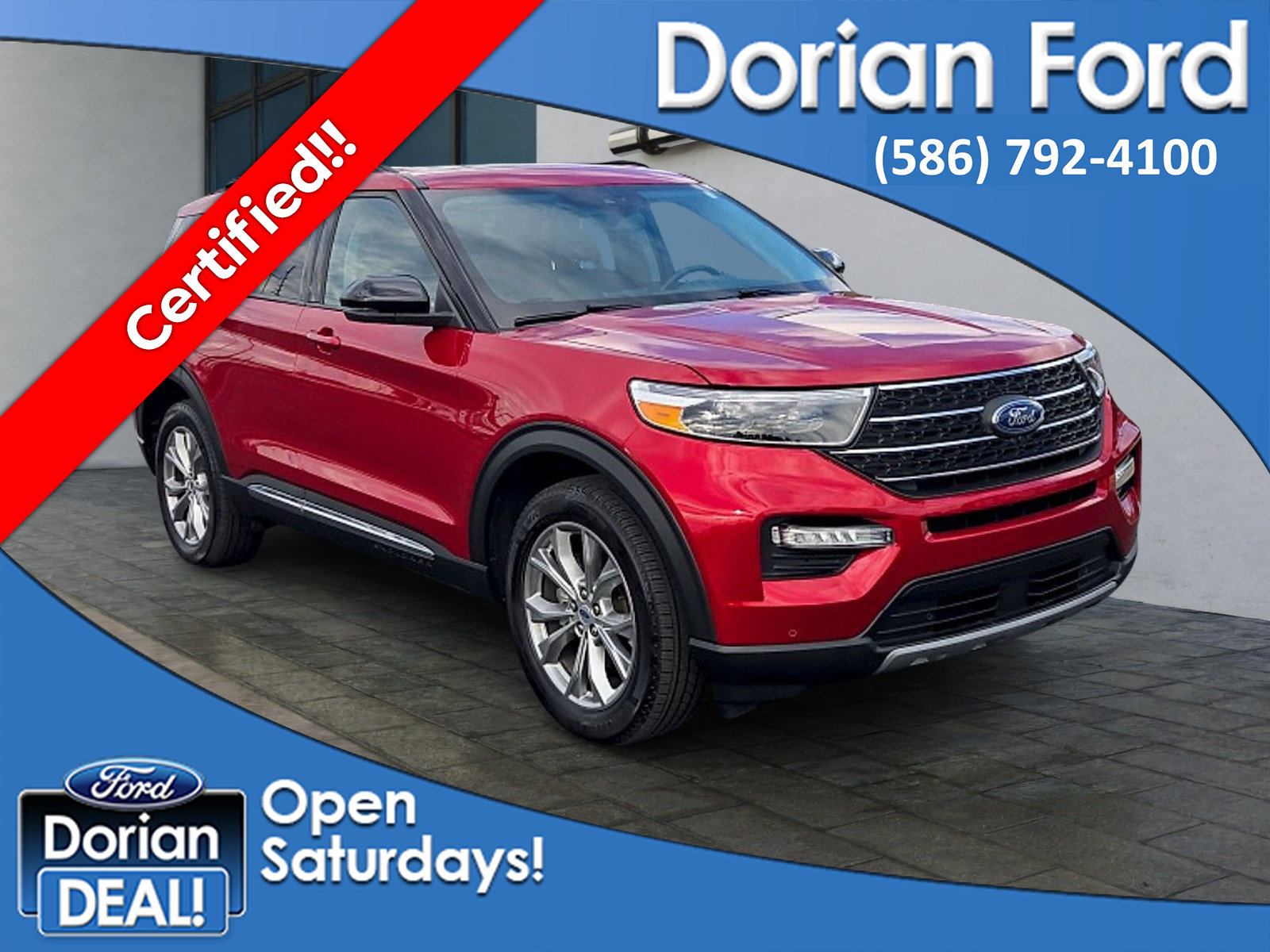 Used 2023 Ford Explorer XLT w/ Equipment Group 202A AWD/4WD image 1
