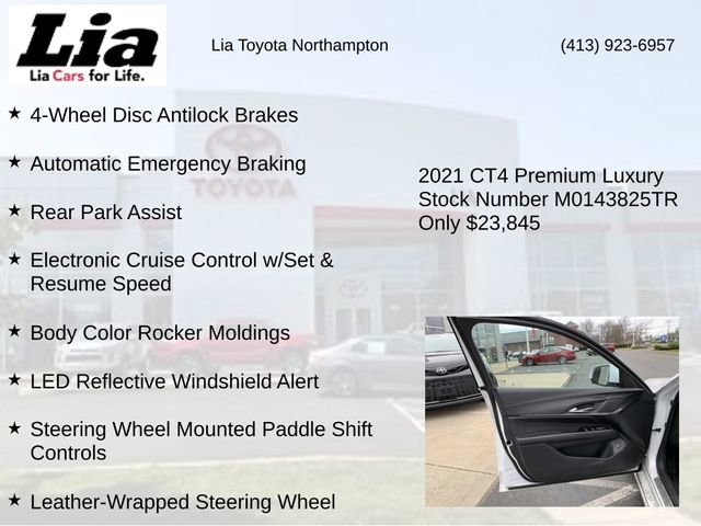 Used 2021 Cadillac CT4 Premium Luxury image 21