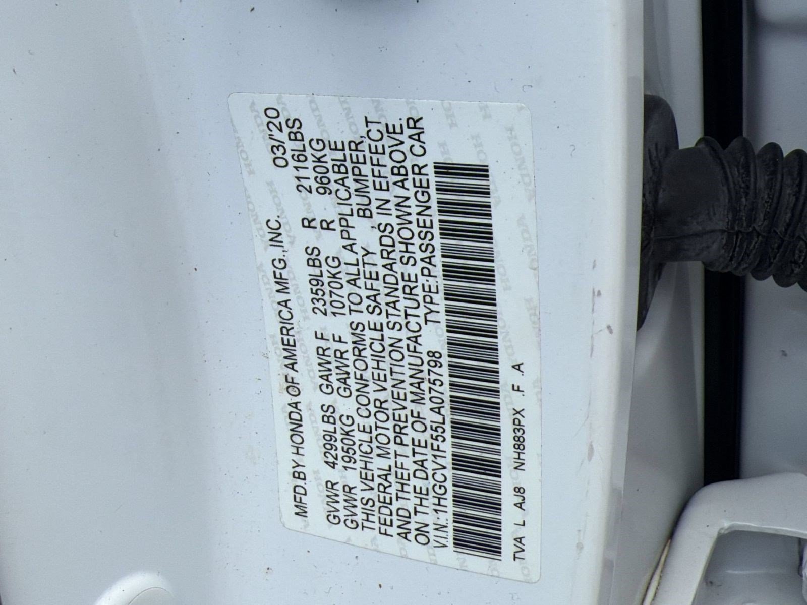 Used 2020 Honda Accord EX-L image 22