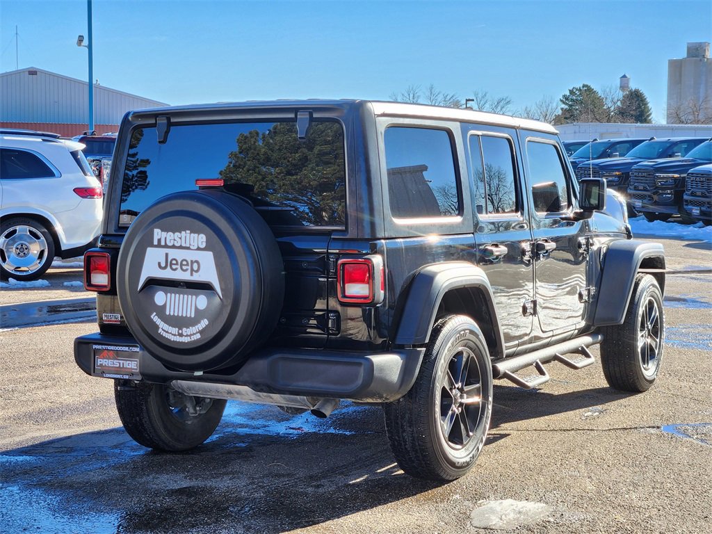 Used 2023 Jeep Wrangler Sport image 3