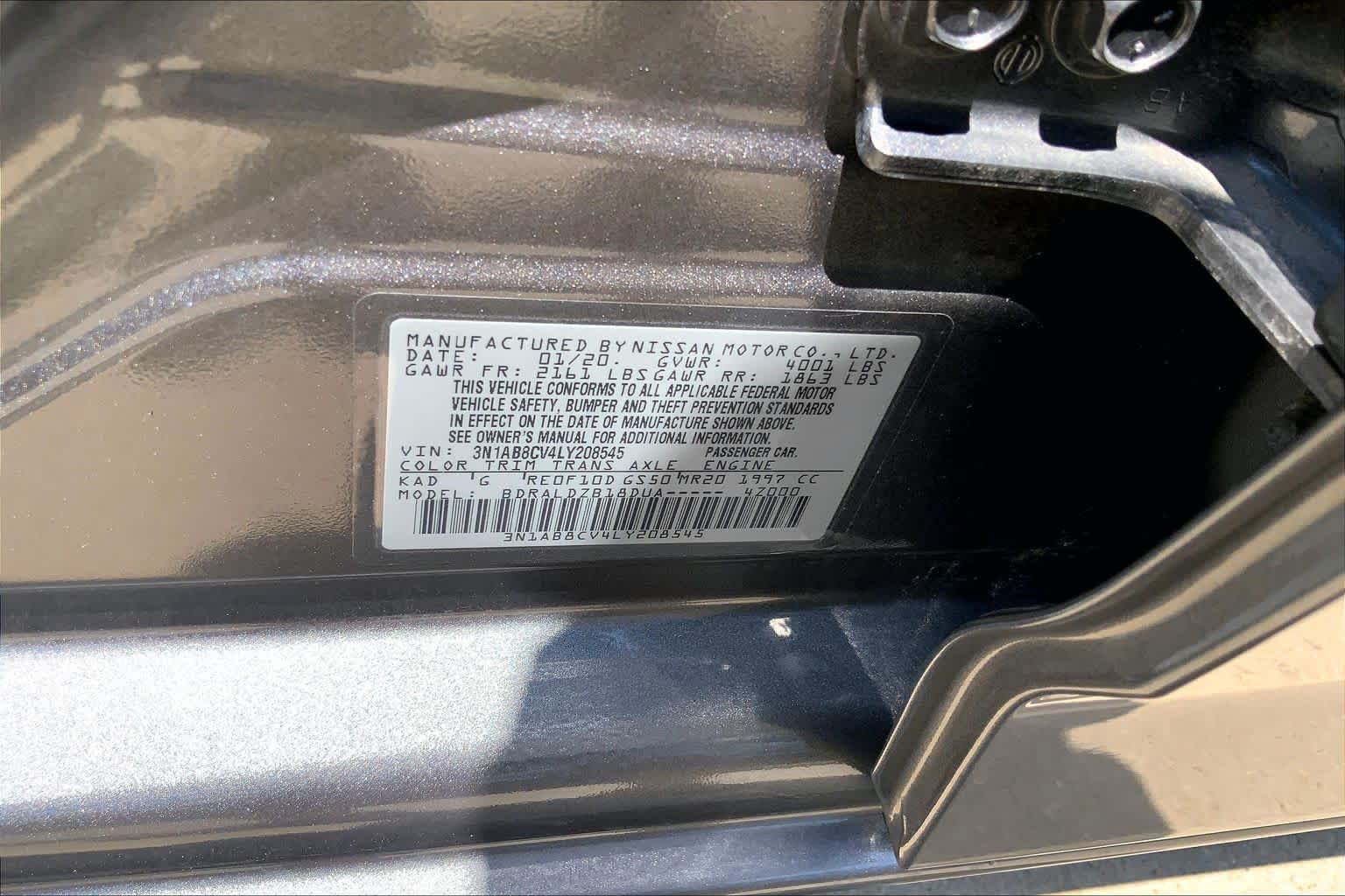 Used 2020 Nissan Sentra SV FWD image 33
