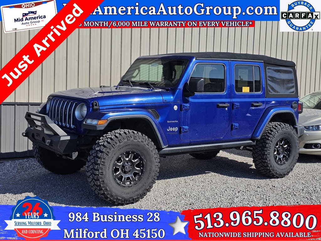 Used 2020 Jeep Wrangler Unlimited Sahara