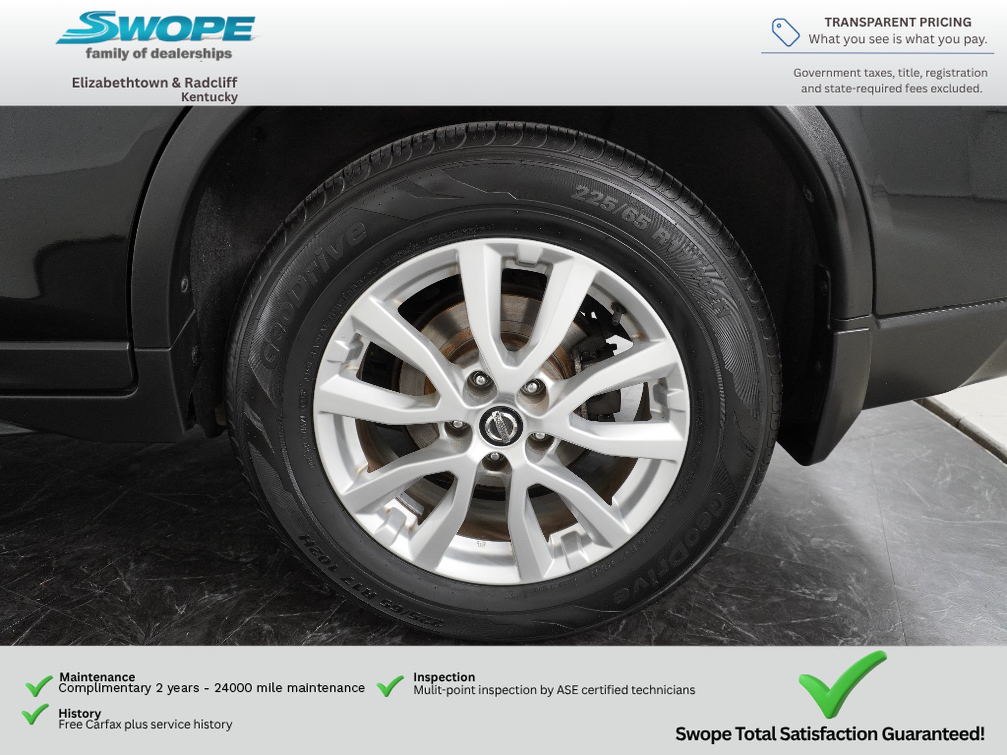 Certified 2017 Nissan Rogue SV AWD/4WD image 30