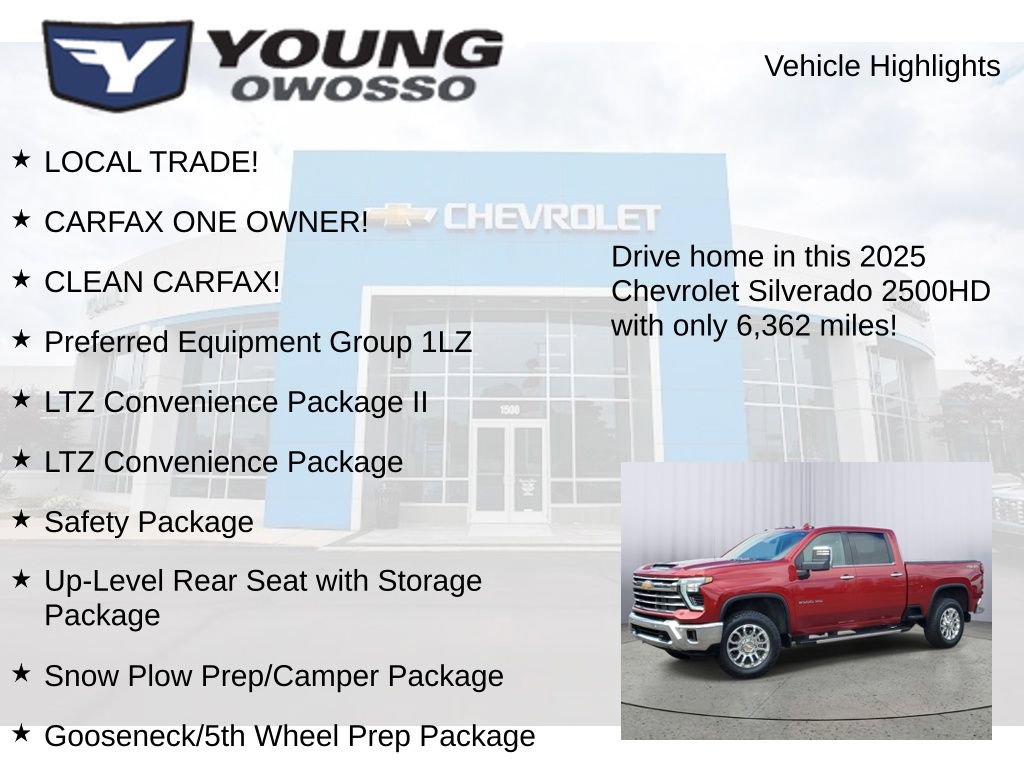 Used 2025 Chevrolet Silverado 2500 LTZ w/ LTZ Convenience Package image 8