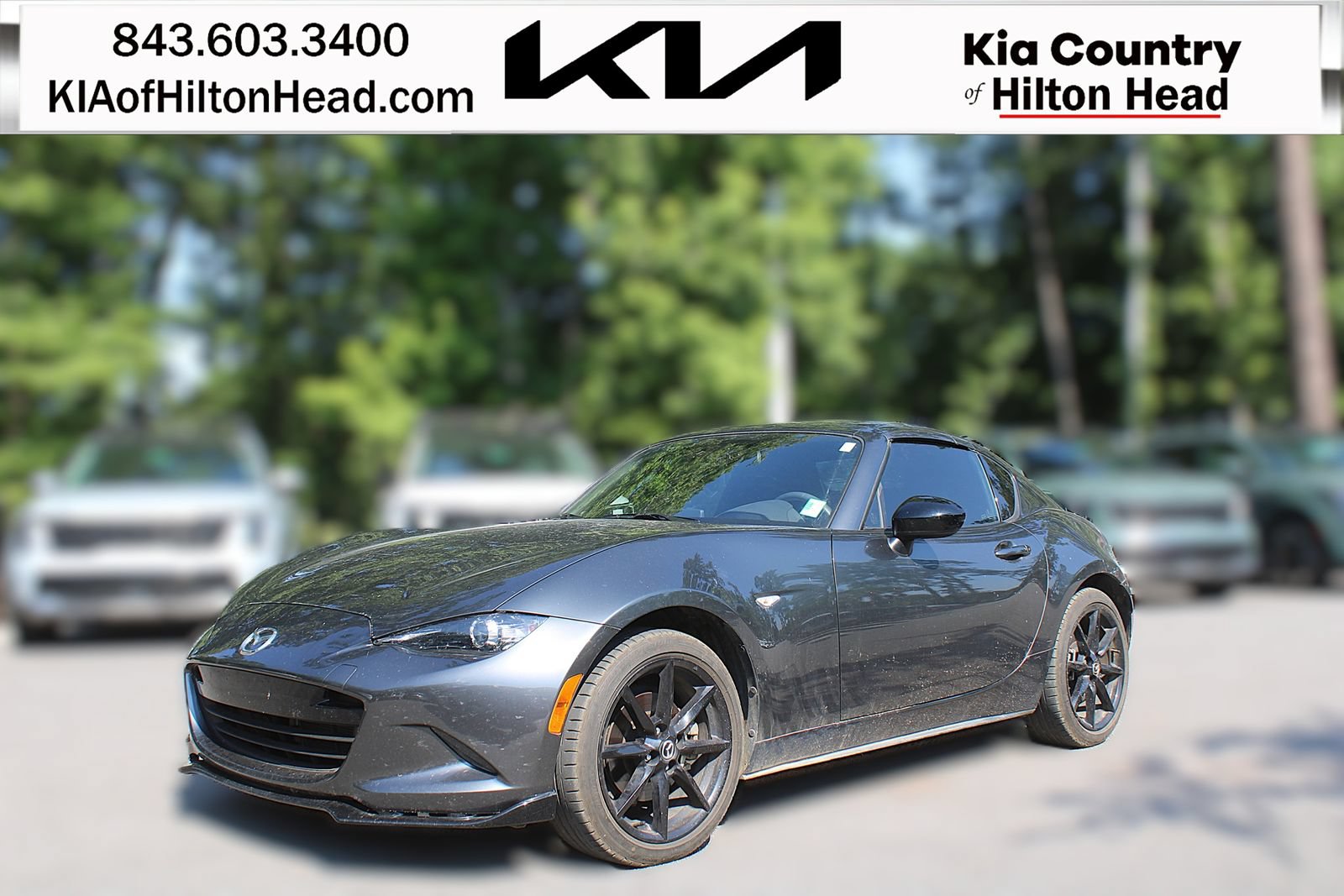 Used 2021 MAZDA MX-5 Miata RF Club RWD image 1