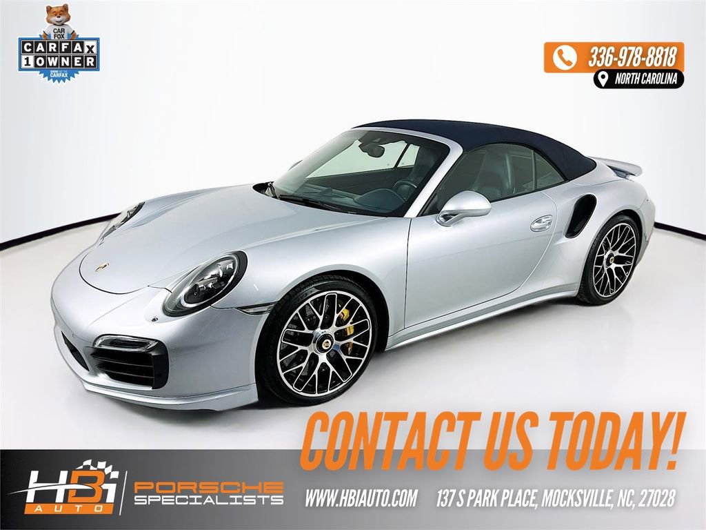 Used 2015 Porsche 911 Turbo S w/ Premium Plus Package