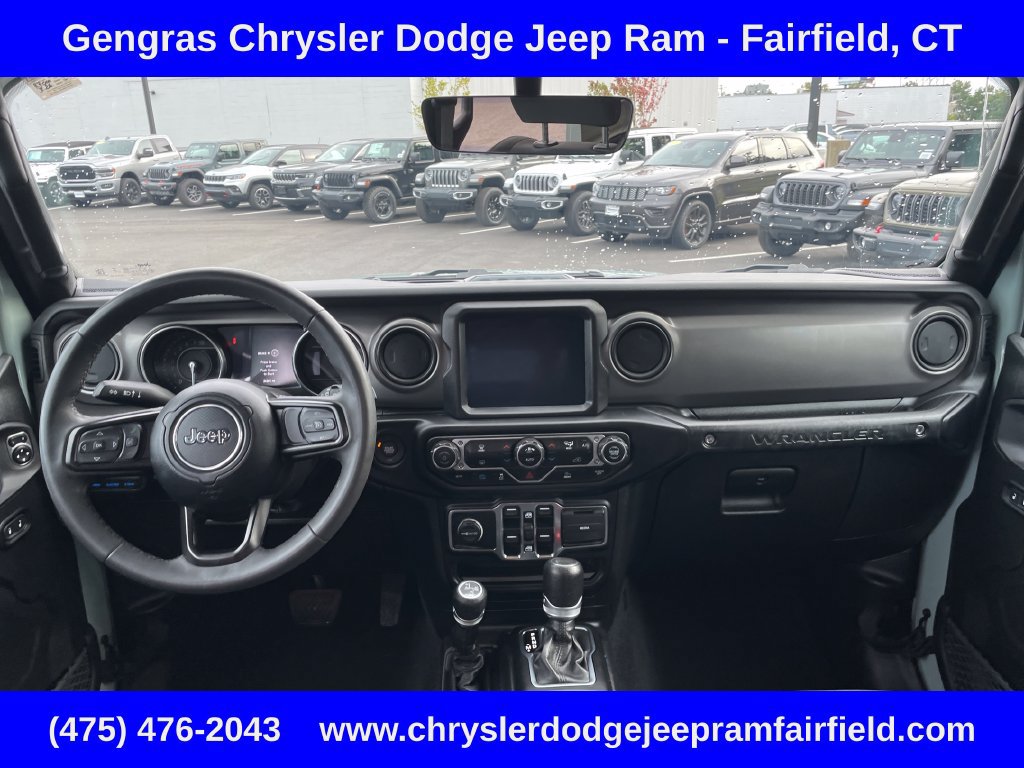 Certified 2023 Jeep Wrangler Unlimited w/ Sun & Screen Package AWD/4WD image 59