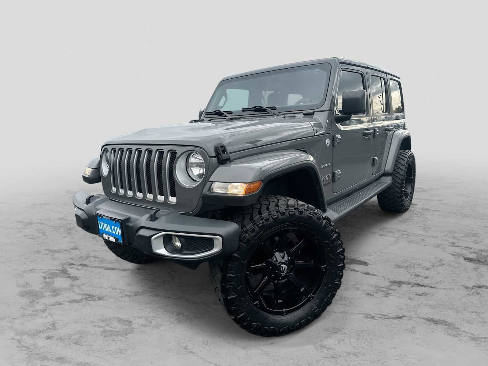 Used 2021 Jeep Wrangler Unlimited Sahara w/ Uconnect 4C Nav & Sound Group image 1