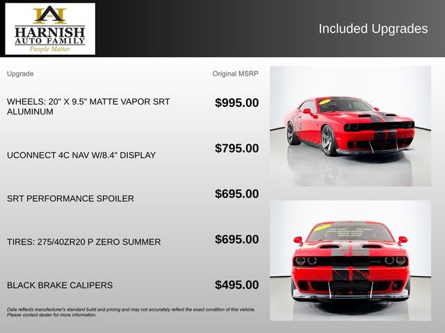Used 2019 Dodge Challenger SRT Hellcat Redeye image 8