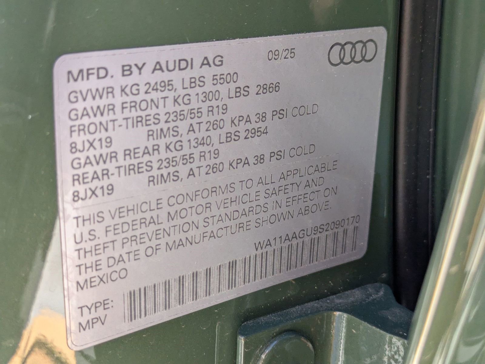 New 2025 Audi Q5 Premium image 17