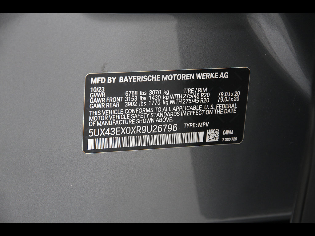 Used 2024 BMW X6 M60i w/ Climate Comfort Package AWD/4WD image 23