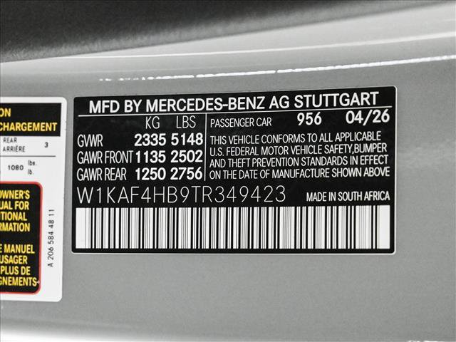 New 2026 Mercedes-Benz C 300 4MATIC Sedan image 27