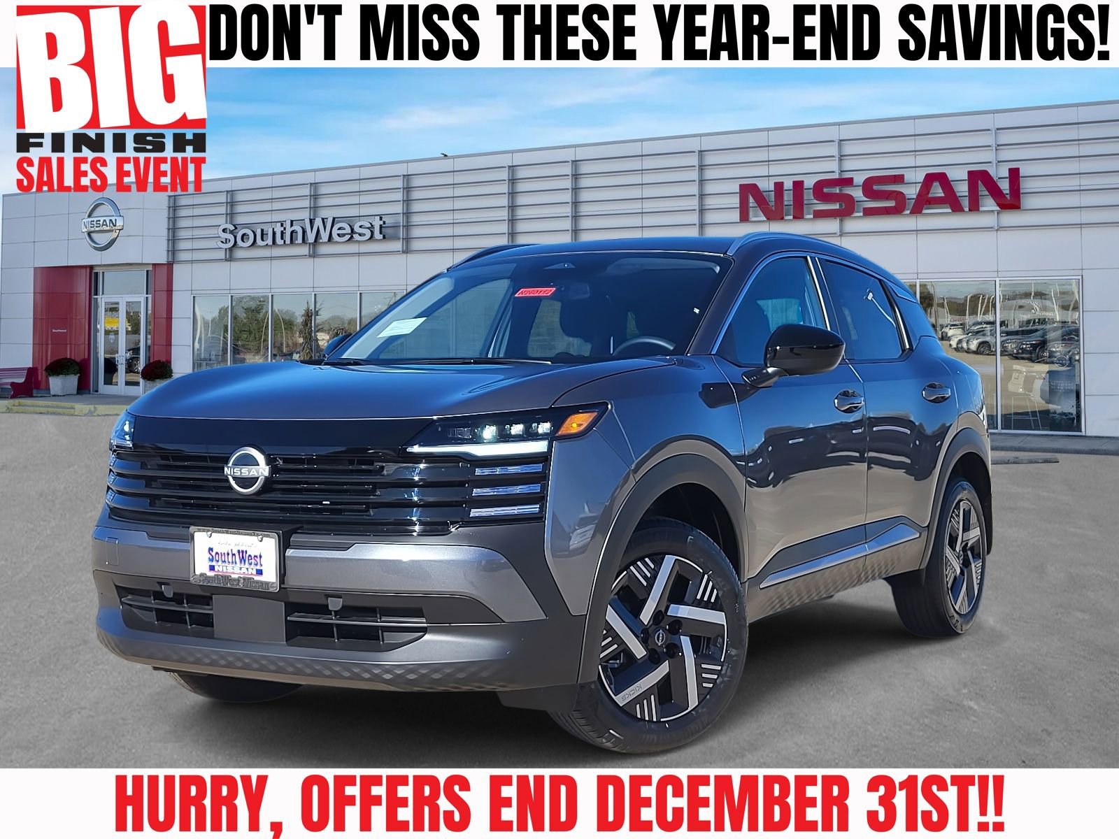 New 2026 Nissan Kicks SV image 1