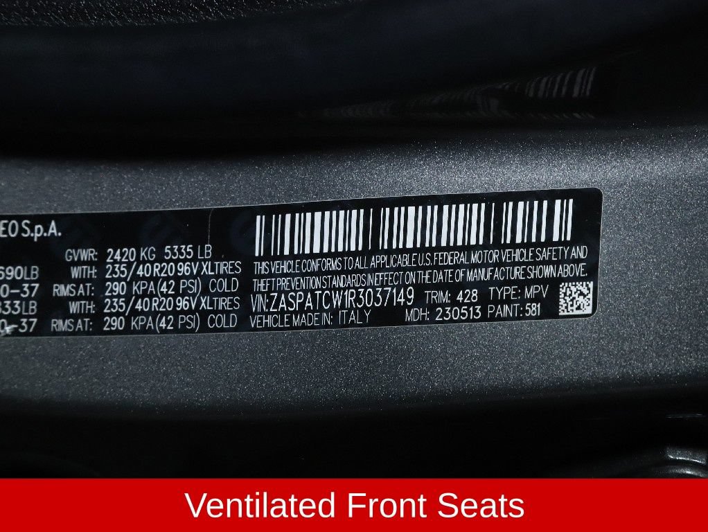 Used 2024 Alfa Romeo Tonale Ti w/ Active Assist Package AWD/4WD image 22
