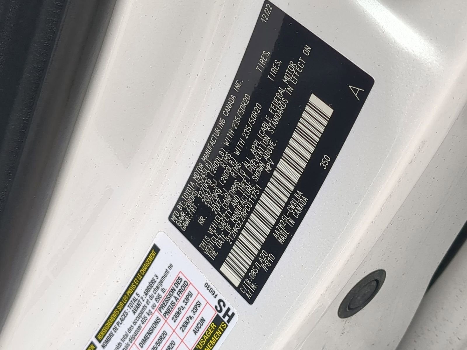 Used 2023 Lexus NX 300h AWD w/ Towing Package (2000 Lbs) image 40