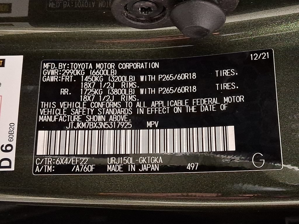 Used 2022 Lexus GX 460 w/ Black Line Special Edition AWD/4WD image 28