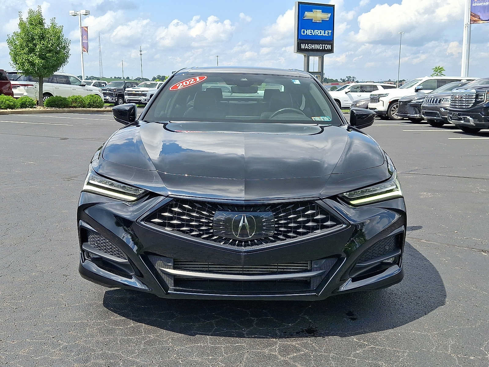 Used 2021 Acura TLX w/ A-SPEC Package AWD/4WD image 2
