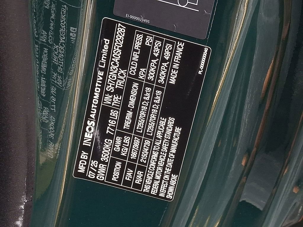 New 2025 INEOS Grenadier Fieldmaster Edition image 12