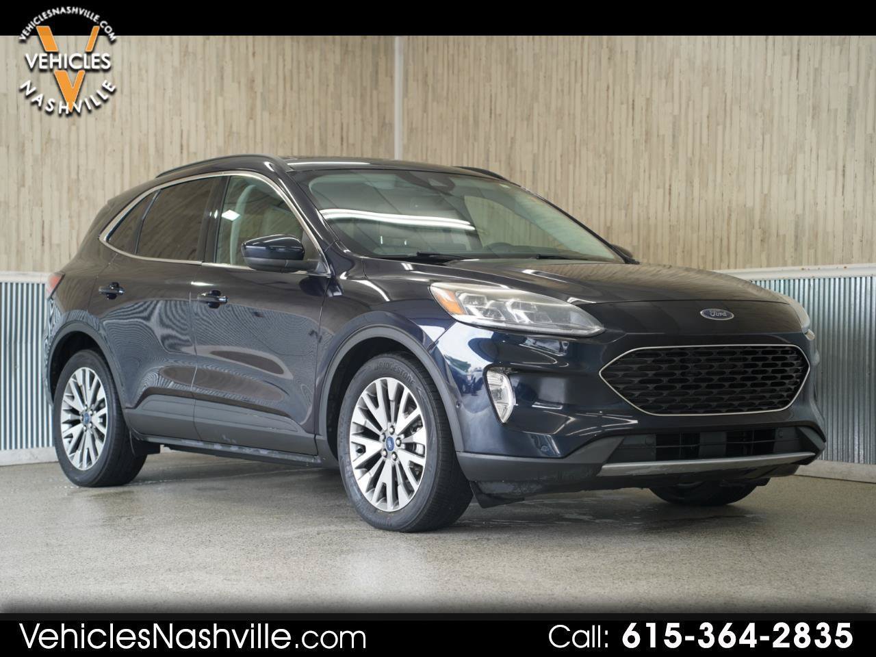 Used 2021 Ford Escape Titanium w/ Class II Trailer Tow Package