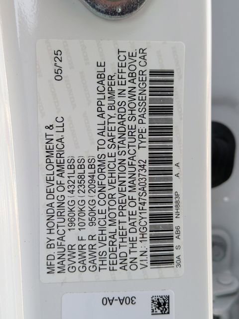 Used 2025 Honda Accord SE image 27
